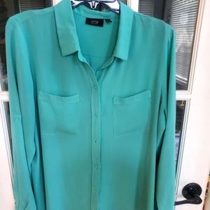 Teal Blouse